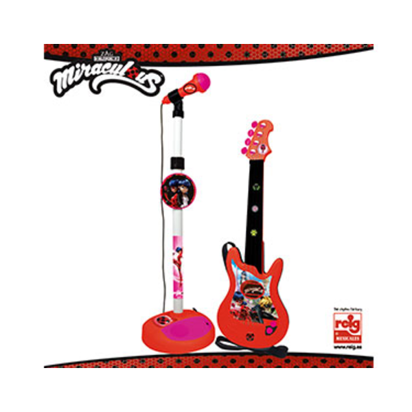 MICRO Y GUITARRA LADYBUG                          