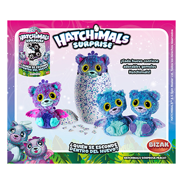 HATCHIMALS SORPRESA  PEACAT                       