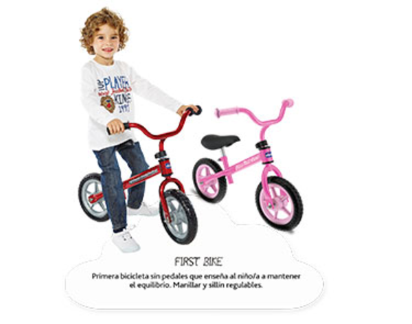 Bicicleta sin pedales Chicco First Bike 