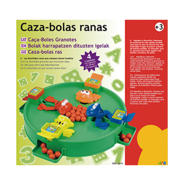 CAZA BOLAS RANAS                                  