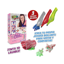 IDO 3D VERTICAL GLITTER 3 PENS                    