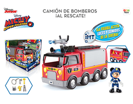 CAMION DE BOMBEROS AL RESCATE MICKEY              