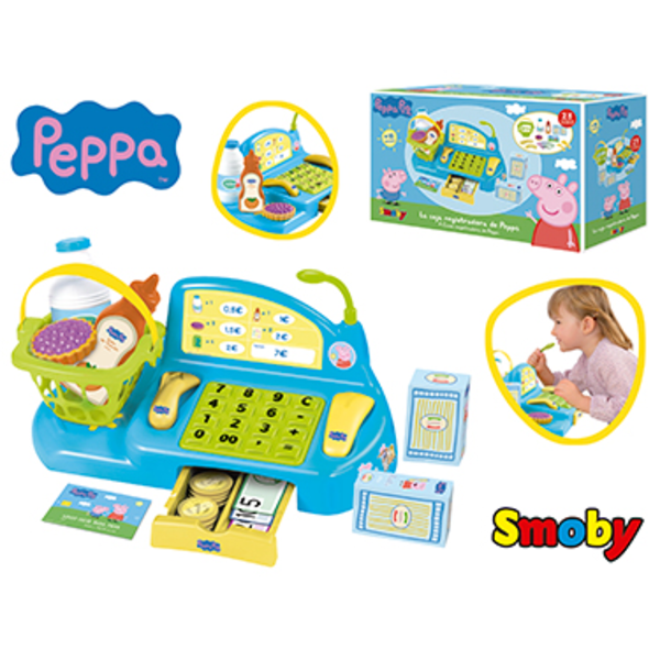 CAJA REGISTRADORA PEPPA PIG                       