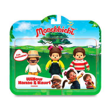 MONCHHICHI PACK 3 FIGURAS                         