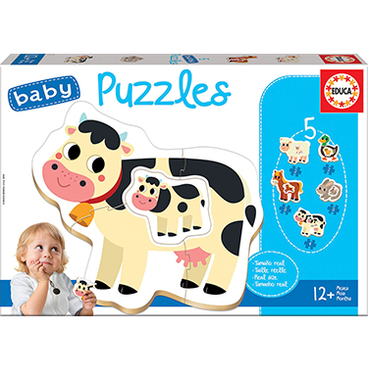 BABY PUZZLES ANIMALES GRANJA                      