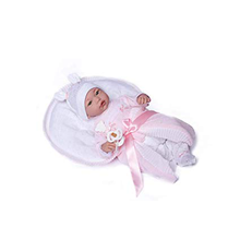 REBORN JULIA PELELE ROSA CON ARRULLO              