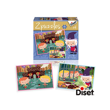 2*48 PUZZLE CUENTO CASITA CHOCOLATE               