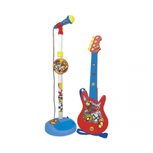 Micro y Guitarra Superzings                       