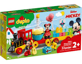 DUPLO TREN DE CUMPLEAÑOS MICKEY                   