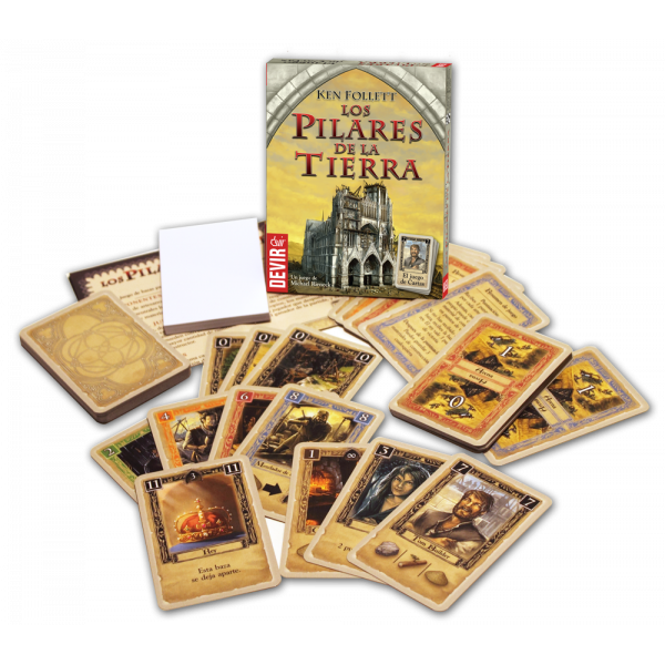 LOS PILARES DE LA TIERRA CARTAS                   