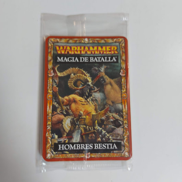 WARHAMMER MAGIA DE BATALLA HOMBRES BESTIA         