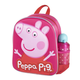 MOCHILA INFANTIL 3D PEPPA PIG + BOTELLA ALUMINIO  