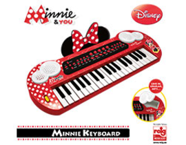 Keyboard c/conex,adap MP3 Minnie and You          