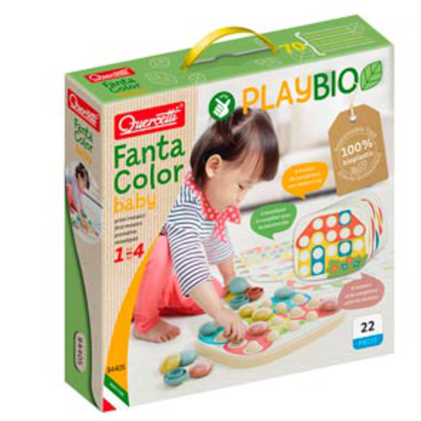 PLAY BIO & WOOD BABY FANTACOLOR 28 pz             