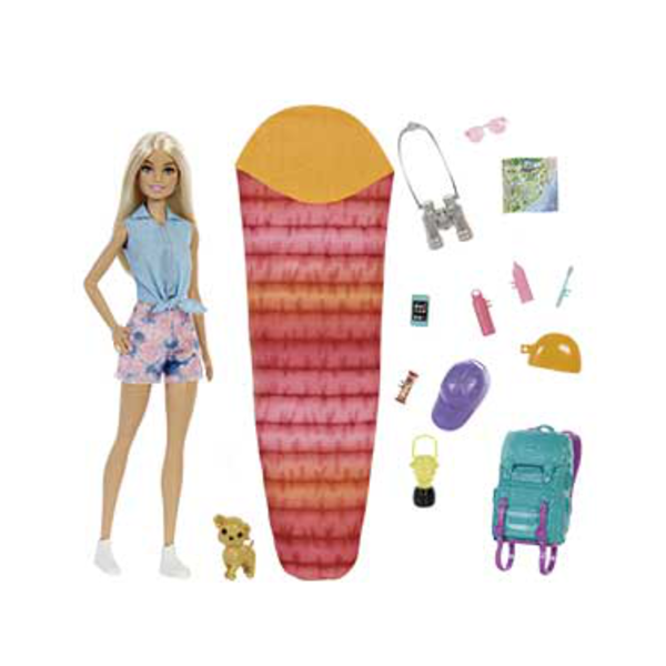 BARBIE VAMOS DE CAMPING MALIBU                    