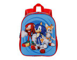 MOCHILA SONIC FRIENDS 3D                          