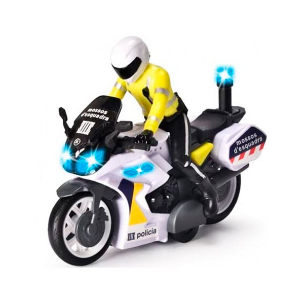 MOSSOS MOTO CON FIGURA 17cm                       