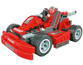 KART ROJO 216  PIEZAS                             