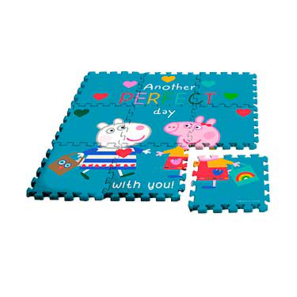 ALFOMBRA PUZZLE EVA PEPPA PIG                     