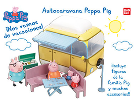 AUTOCARAVANA PEPPA PIG                            