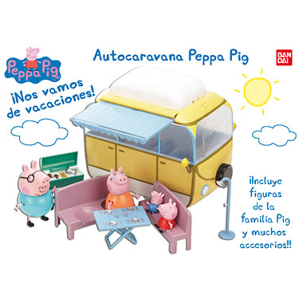 AUTOCARAVANA PEPPA PIG                            