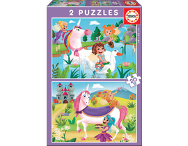 puzzle 2 X 20 UNICORNIO + HADAS                   
