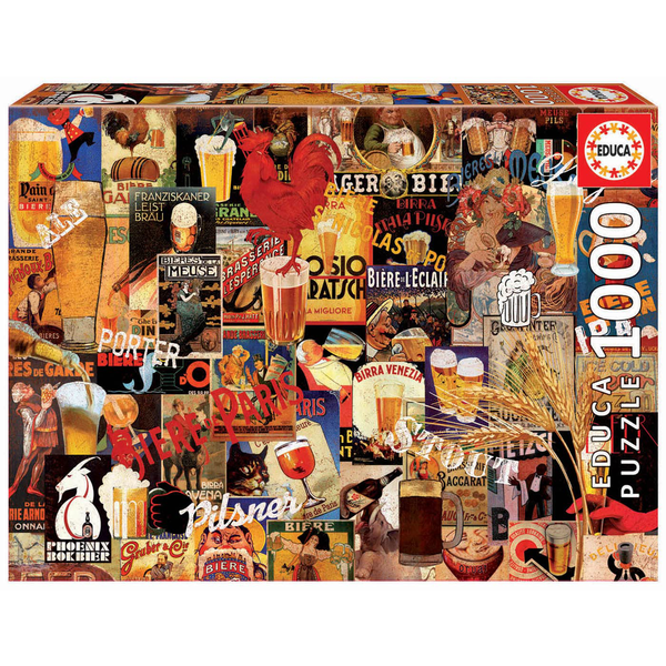 1000 COLLAGE CERVEZA                              