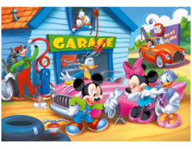 MICKEY TOON TOWN : EL GARAJE                      