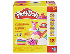 PLAY DOH PACK DE 18 BOTES                         