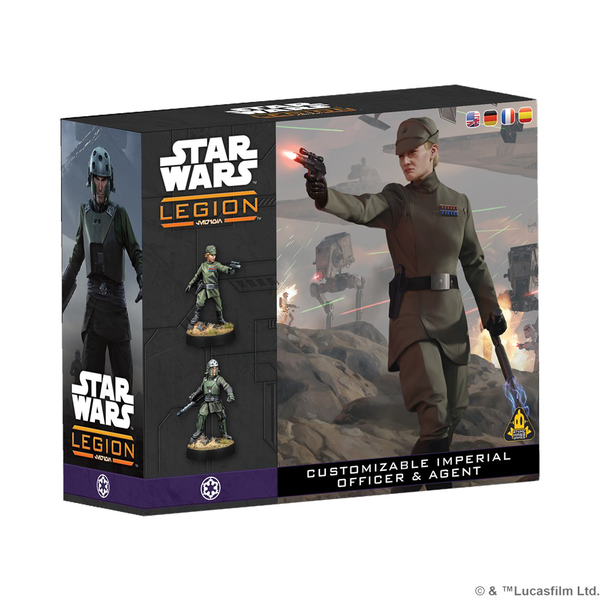 SW LEGION CUSTOMIZABLE IMPERIAL OFFICER & AGENT   