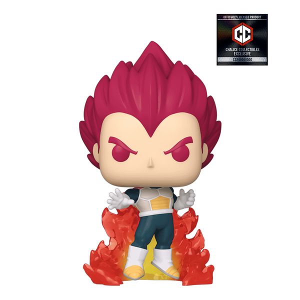 FUNKO SAIYAN GOD VEGETA CHALICE COLLCETIBLES      