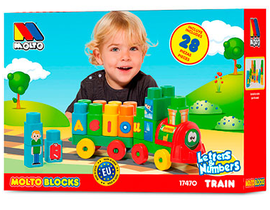 TREN DE BLOQUES 28 Pzas                           