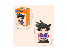 GOKU SET CONSTRUCCION 11 CM DRAGON BALL           