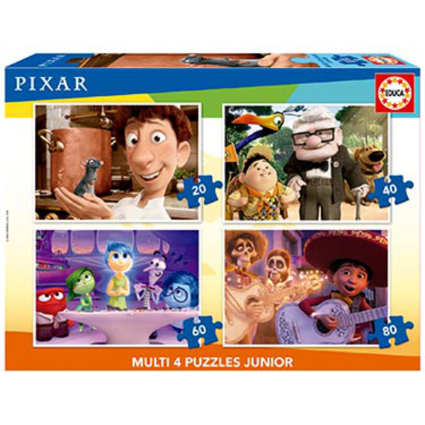 MULTI 4 JR PIXAR 20+40+60+80                      