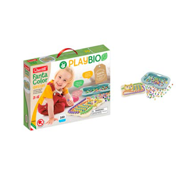 PLAY BIO & WOOD DISEÑO FANTACOLOR 160 pz          
