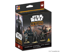 SW LEGION: CASSIAN ANDOR, JYN ERSO & K-2SO        