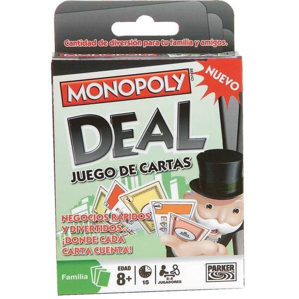 MONOPOLY JUEGO DE CARTAS                          