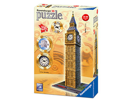 3D BIG BEN CON RELOJ                              
