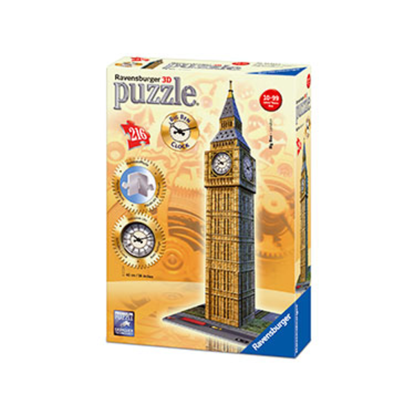 3D BIG BEN CON RELOJ                              