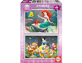 2x48 BLANCANIEVES + ARIEL                         