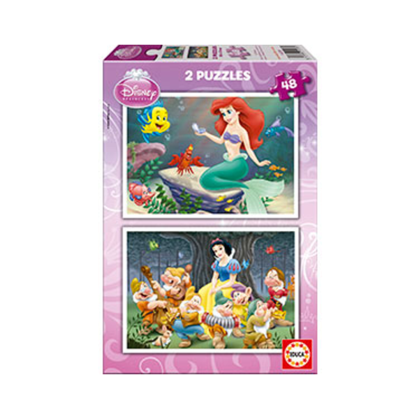 2x48 BLANCANIEVES + ARIEL                         