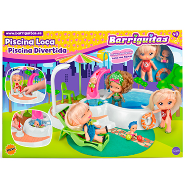 Barriguitas Piscina loca                          