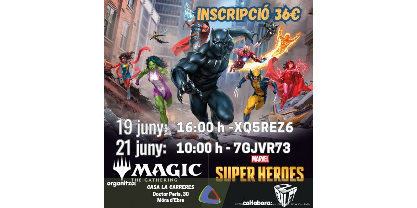 Llega Marvel a Magic The Gathering