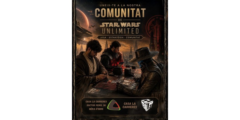 Unete a nuestra comunidad de Star Wars Unlimited