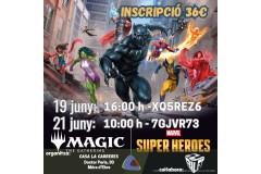 Llega Marvel a Magic The Gathering